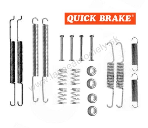 Sada dielov brzdových čeľustí QUICK BRAKE