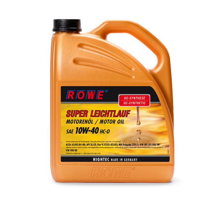ROWE SUPER LEICHTLAUF SAE 10W-40 HC-O 5L