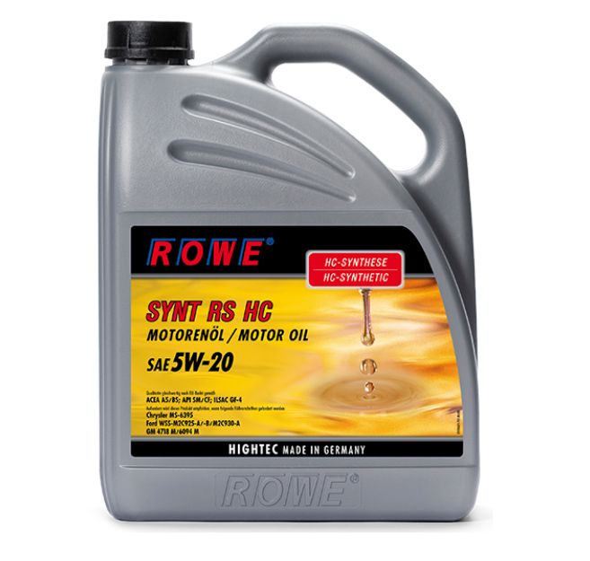 ROWE SYNT RS HC SAE 5W-20 5L