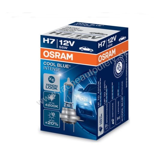 OSRAM H7 12V 55W COOL BLUE INTENSE