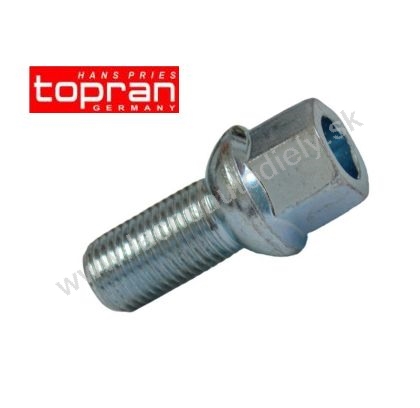 Skrutka kolesa M14x1,50x27 TOPRAN