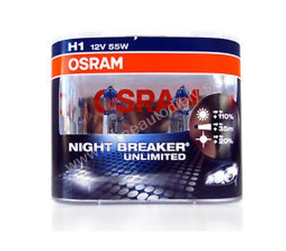 OSRAM H1 NIGHT BREAKER UNLIMITED BOX 12V 55W