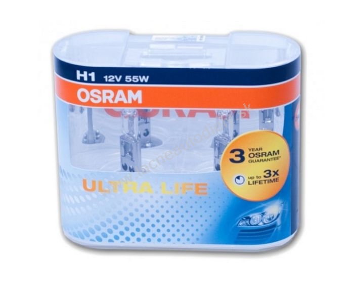 OSRAM H1 ULTRA LIFE BOX  12V 55W P14,5s