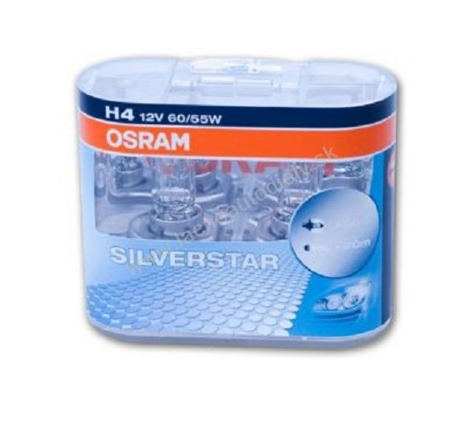 OSRAM H4 12V 60/55W SILVERSTAR BOX
