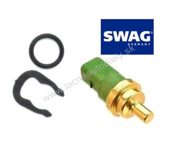 Snímač teploty zelený SWAG