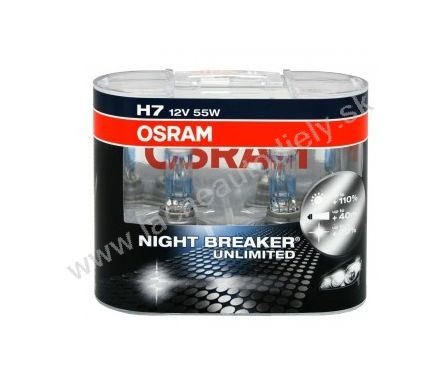 OSRAM H7 NIGHT BREAKER UNLIMITED 12V 55W BOX