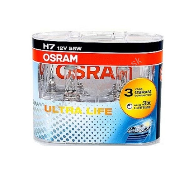 OSRAM H7 ULTRA LIFE BOX 12V 55W