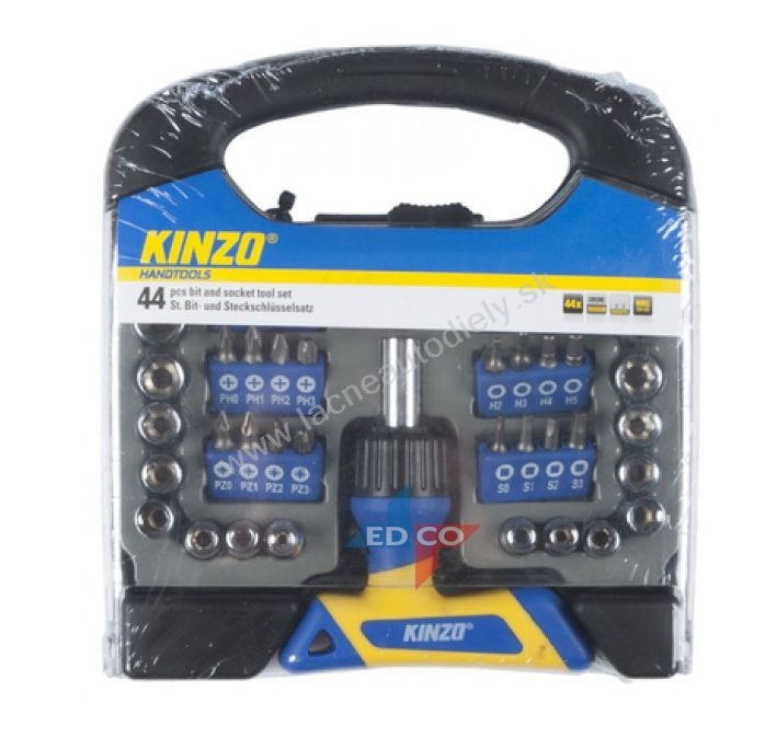 Skrutkovač Kinzo PVC Box 44ks