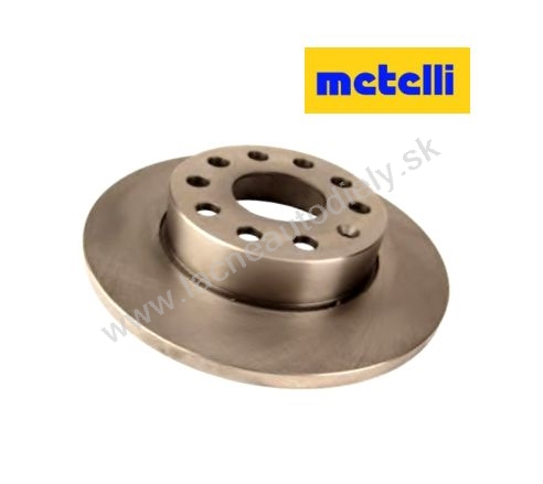Kotúč zadný 255x10 METELLI