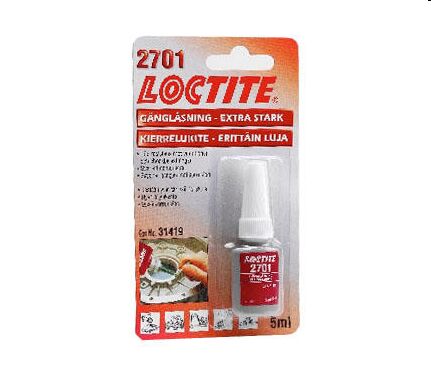 Zaisťovanie skrutiek vysoko-pevnostné 2701 - 5ml
