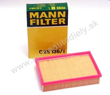 Filter vzduchový hranatý MANN 