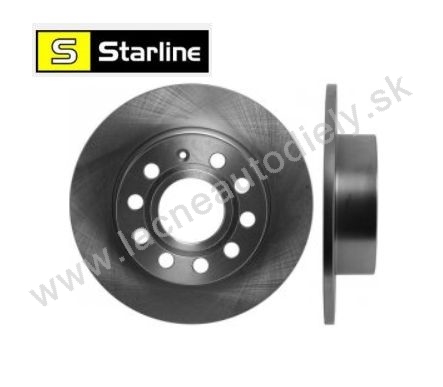 Kotúč zadný 255x10 STARLINE