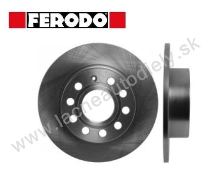 Kotúč zadný 255x10 FERODO