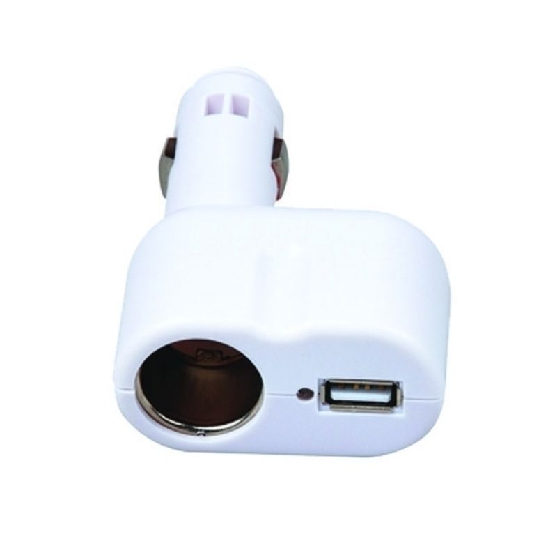 Zásuvka 12 / 24V s USB