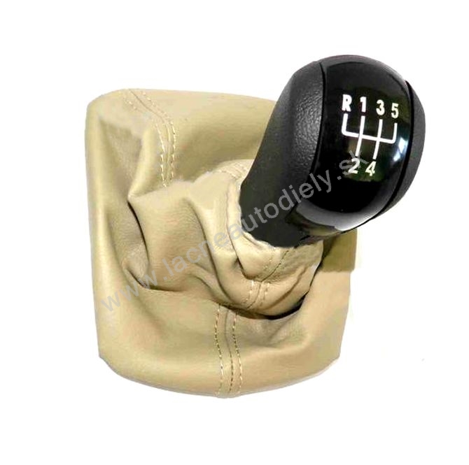 Rukoväť rých.páky s manžetou Octavia II BEIGE / BLACK 