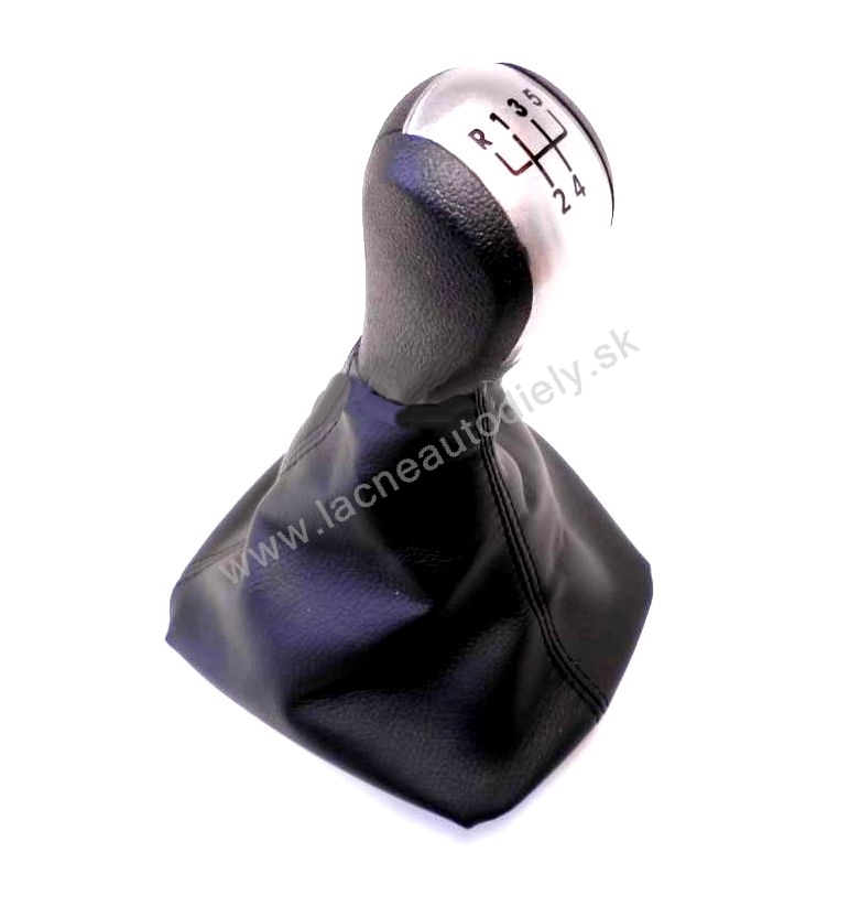Rukoväť rých.páky s manžetou Octavia II BLACK / SILVER 