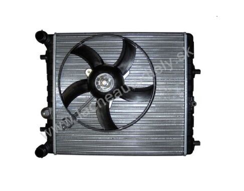Chladič vody komplet s ventilátorom