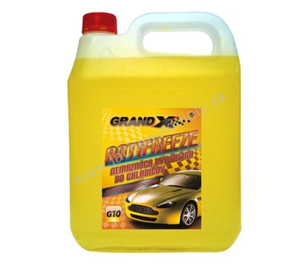 Antifreeze  AL/G10 Grand X 4L žltý