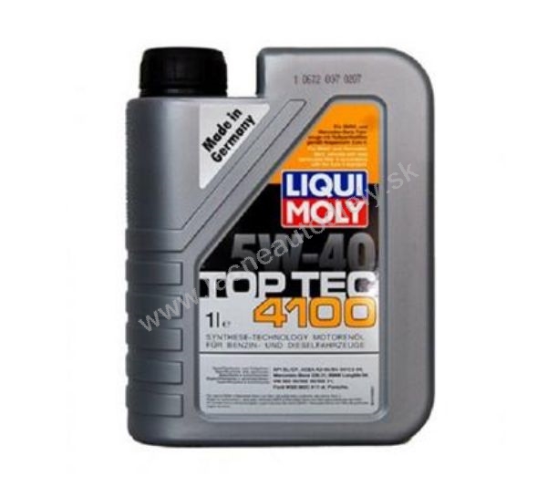 Liqui Moly 3700 Motorový olej TopTec 4100 5W-40 1L