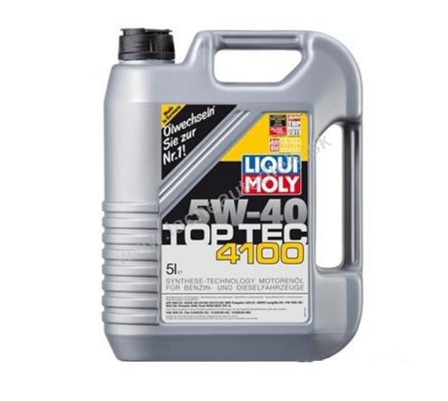 Liqui Moly 3701 Motorový olej TopTec 4100 5W-40 5L