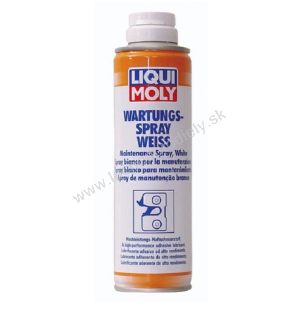 Liqui Moly 3075 Údržbový biely tuk v spreji 250ml
