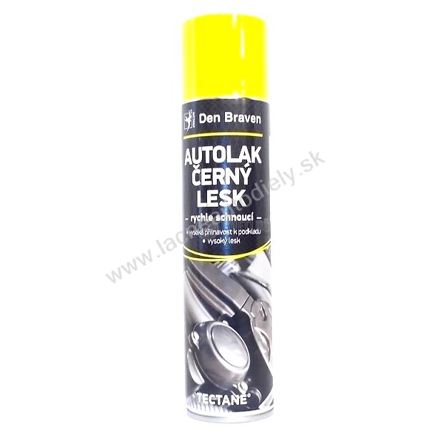 Autolak čierný lesklý  400ml