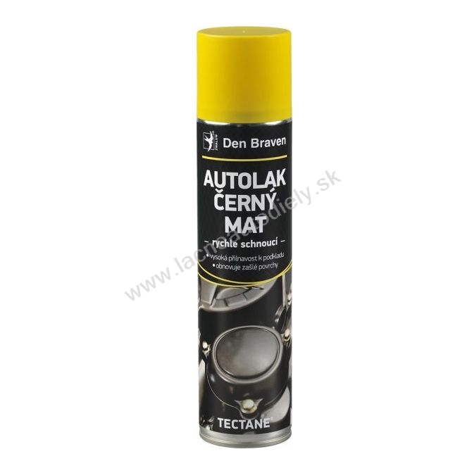 Autolak čierny matný 400ml