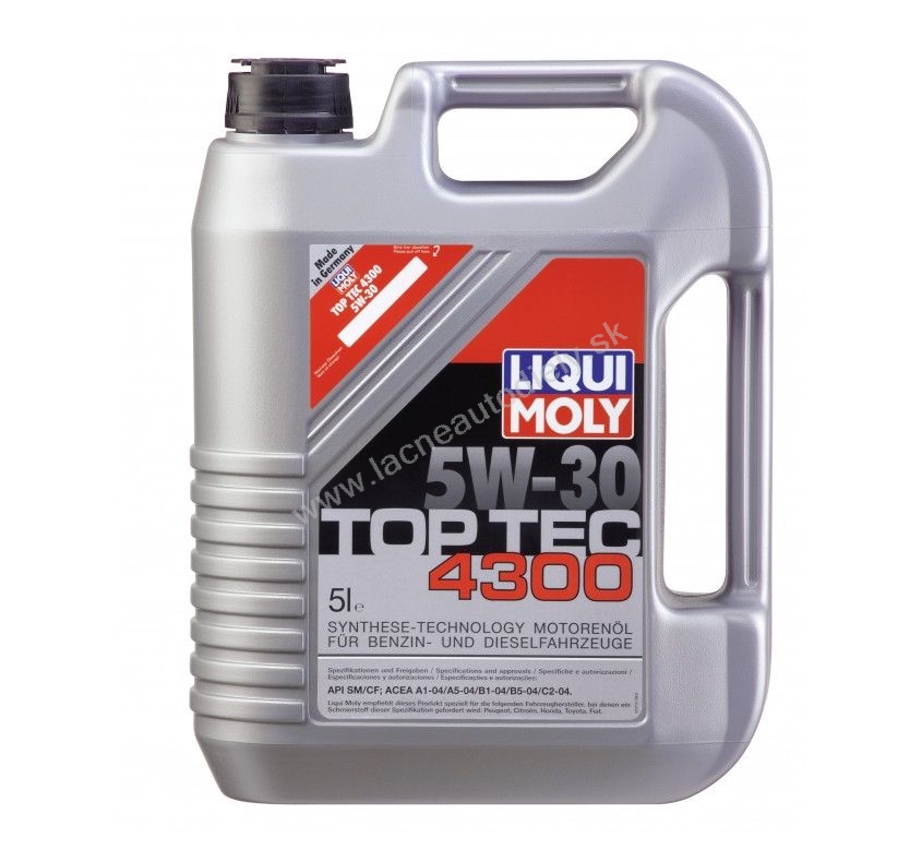 Liqui Moly 3741 TOP TEC 4300 5W-30 5L