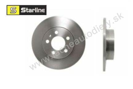 Kotúč zadný 239x9 ( 4x4 ) STARLINE