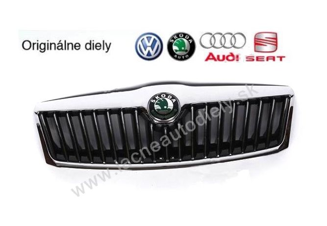 Maska chladiča Octavia II M2009 kompletná ORIGINÁL