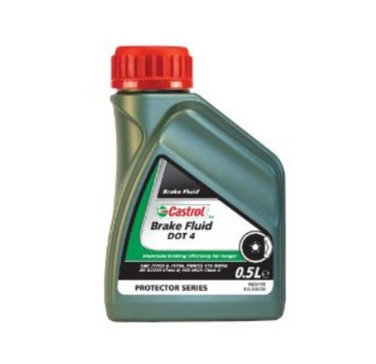 Brzdová kvapalina CASTROL Brake Fluid DOT 4 0,5L 