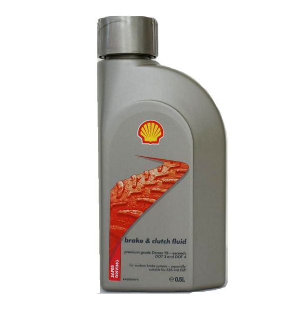 Brzdová kvapalina SHELL Donax YB Brake and Clutch fluid DOT4 0,5L