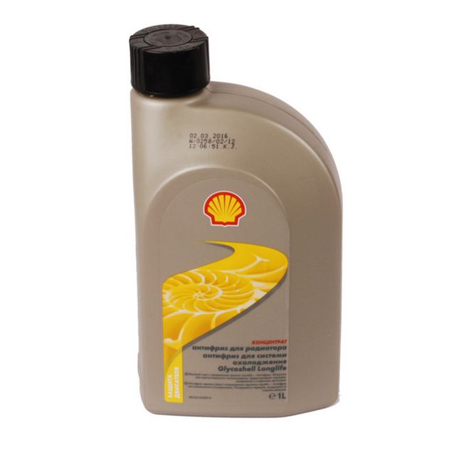 SHELL Glycoshell Longlife 1L 774DF - červený
