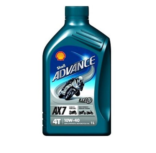 SHELL Advance 4T AX7 10W-40 1L /VSX/