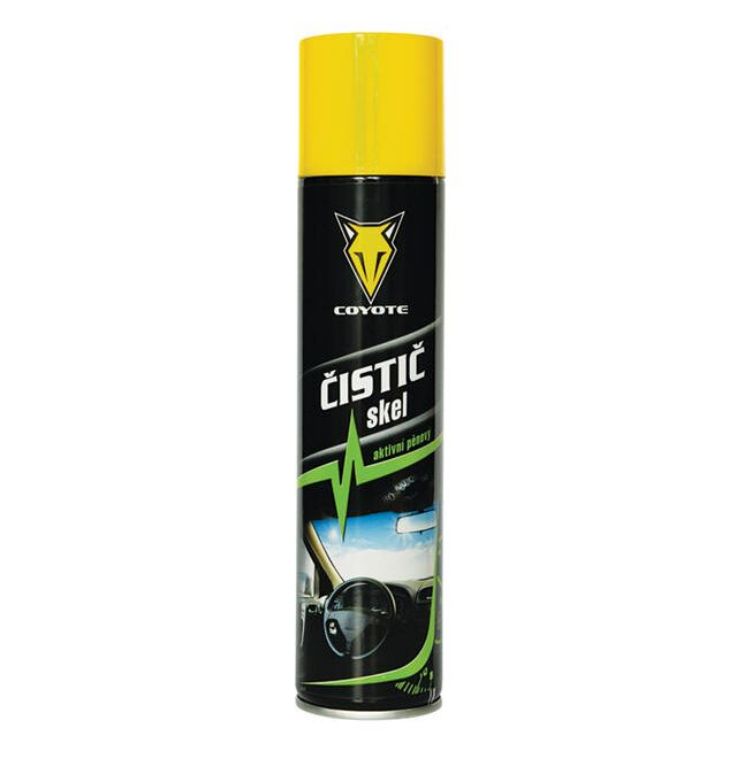 COYOTE Aktívny  čistič skiel penový, 300 ml 