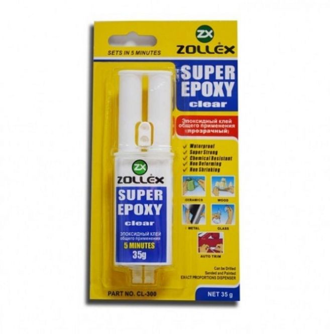 Zollex Tekutý kov 35g CL-300 /Super Epoxy Clear/