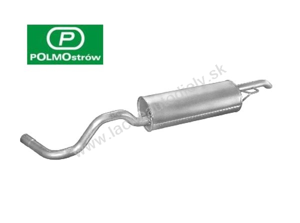 Výfuk Octavia 1.4/1.6-55kw zadný diel POLMOSTROW