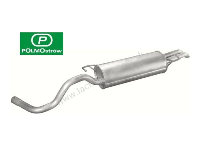 Výfuk Octavia 1.4/1.6/1.9SDi zadný diel POLMOSTROW