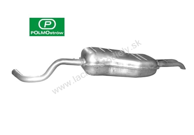 Výfuk Octavia 1.8 / 2.0 zadný diel POLMOSTROW