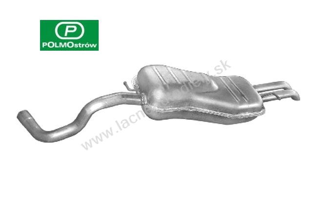 Výfuk Octavia 1.9TDi zadný diel POLMOSTROW