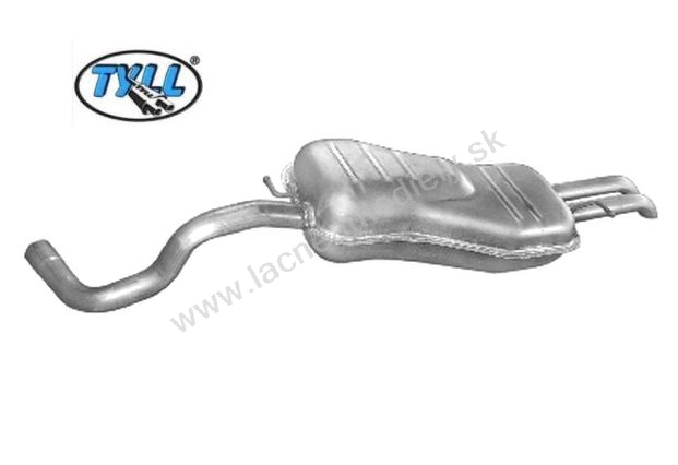 Výfuk Octavia 1.9TDi zadný diel TYLL