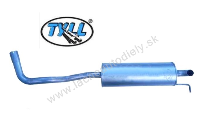 Výfuk Roomster 1.4/63kw zadný diel TYLL