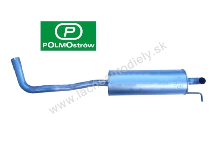 Výfuk Roomster 1.4/63kw zadný diel POLMOSTROW