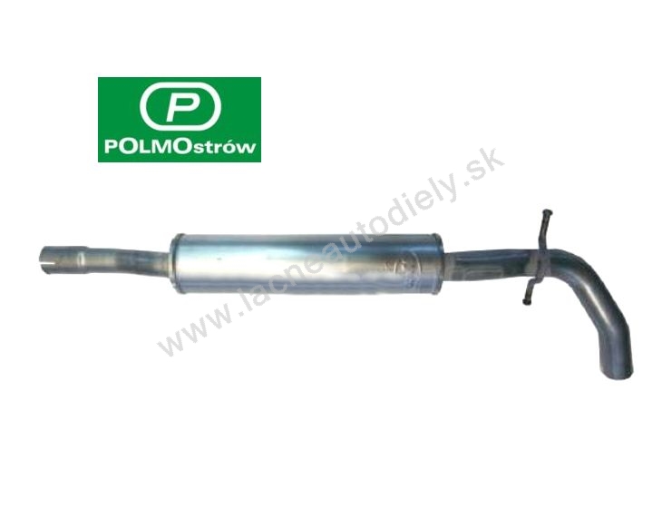 Výfuk Roomster 1.6/77kw stredný diel POLMOSTROW