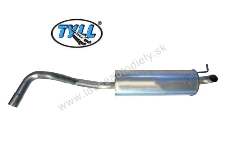 Výfuk Roomster 1.6/77kw zadný diel TYLL