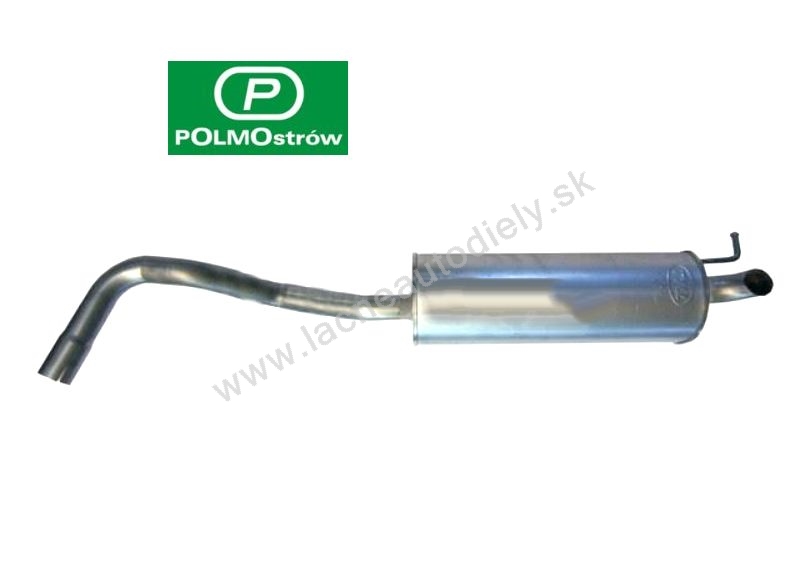 Výfuk Roomster 1.6/77kw zadný diel POLMOSTROW