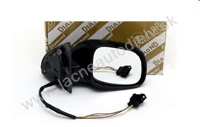 Zrkadlo Fabia elektrické PS ( malé ) - krátky kábel